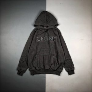 Celine 셀린느 3D Logo 후드티