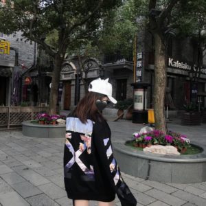 [OFF-WHITE] Monet Crewneck Sweatshirt 오프화이트 모네 프린트 맨투맨 티셔츠