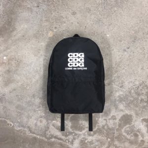 COMME des GARCONS CDG Breaking News Logo Backpack 꼼데가르송 로고 백팩