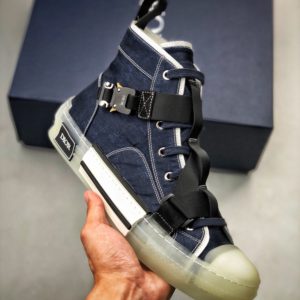 Dior B23 Oblique High Top Blue 디올 B23 하이탑 블루