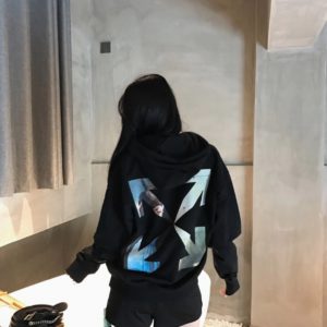 [OFF-WHITE] 오프화이트 20FW 더키스 후드 스웨트셔츠 오버핏