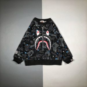 [BAPE] 베이프 키즈 스페이스 카모 크루넥 스웻셔츠 맨투맨 티셔츠 19SS Bape Space camo crew neck Sweatshirt