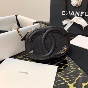 [CHANEL] 샤넬 카메라 백 램스킨 골드메탈 AS1757 B02879 94305