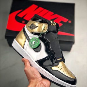 [NIKE] 조던 1 레트로 하이 NRG 페이턴트 골드 토 Jordan 1 Retro High NRG Patent Gold Toe