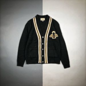 [GUCCI] 구찌  20FW 체스트 스몰 비 울 가디건