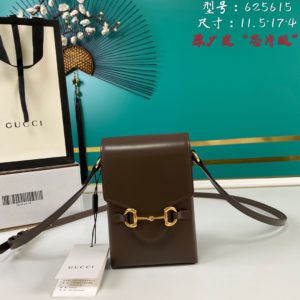 [GUCCI] 구찌 625615 0YK0G 2528 브라운 1955 홀스빗 미니백