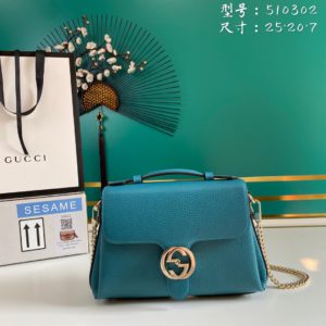 [GUCCI] 구찌 인터로킹 GG 체인백 510302 CAO0G 1000