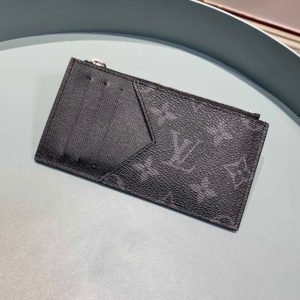 [LOUIS VUITTON] 루이비통 코인 카드 홀더 모노그램 이클립스 타이가 Coin Card Holder Monogram Eclipse Taiga