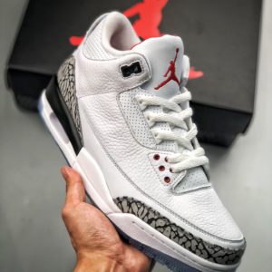 [NIKE] 나이키 조던 3 레트로 화이트 시멘트 Jordan 3 Retro White Cement (’88 Dunk Contest 2013)