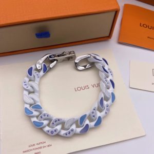 LOUIS VUITTON 루이비통 Chain Links Patches 모노그램 체인 팔찌