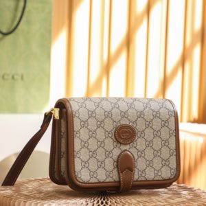 [GUCCI] 구찌 𝐆𝐆 𝐑𝐞𝐭𝐫𝐨 미니 숄더백 671620