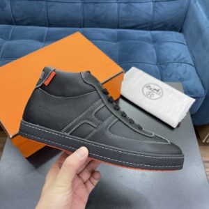 [HERMES] BOOMERANG SNEAKERS 에르메스 부메랑 하이탑 스니커즈