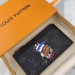 [LOUIS VUITTON]  루이비통 코인 카드 홀더 모노그램 이클립스 M80932