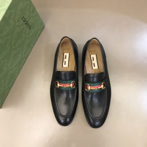 [GUCCI] 구찌 포멀 캐주얼 가죽 로퍼