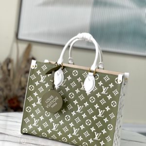 [LOUIS VUITTON] 루이비통 Monogram A4 Leather Logo Totes M46060