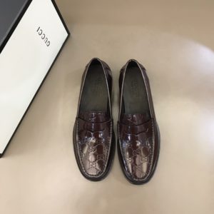 [GUCCI] 구찌 캐주얼 가죽 로퍼