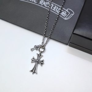 [CHROME HEARTS] 크롬하츠 크로스펜던트 목걸이