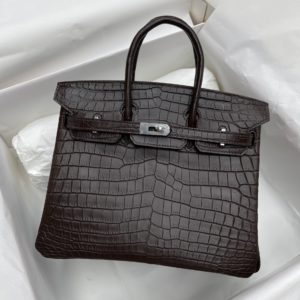 [HERMES] BIRKIN BAG 에르메스 버킨백 25cm 악어가죽