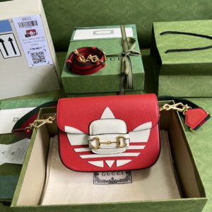 [GUCCI x ADIDAS] 아디다스 x 구찌 홀스빗 1955 미니 백 658574