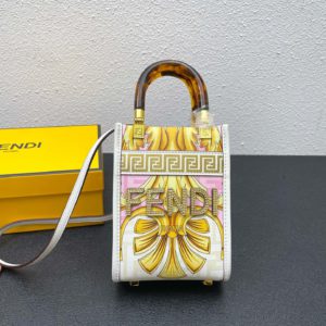 [FENDI  X Versace] 펜디 x 베르사체 선샤인 스몰 토트백 Sunshine Shopper tote bag