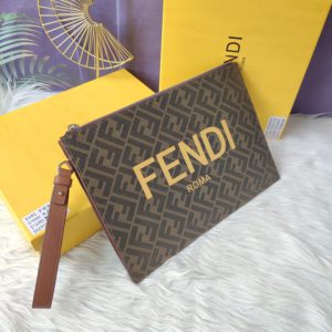 [FENDI] 22FW 펜디 로고 클러치 7N0126