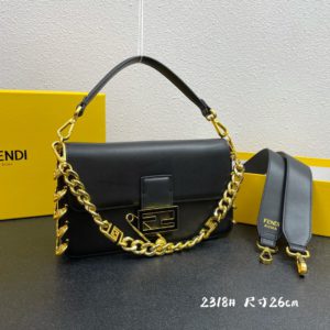 [FENDI X Versace] 펜디 X 베르사체 펜다체 바게트 브로치 백