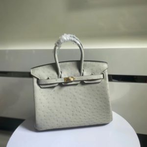 [HERMES] BIRKIN BAG 에르메스 버킨백 25cm 타조가죽