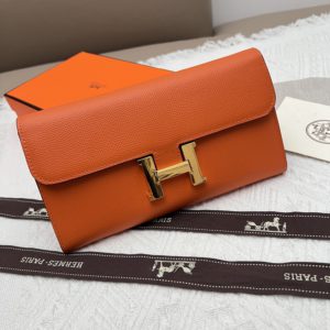 [HERMÈS] 에르메스 콘스탄스 오리지널 플립 지갑 Hermes Constance