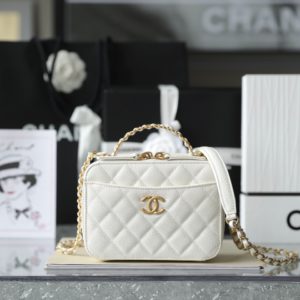 [CHANEL] 샤넬 𝗩𝗮𝗻𝗶𝘁𝘆 𝗰𝗮𝘀𝗲 미니 핸들백