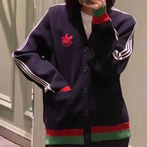 [GUCCI x adidas] 구찌 x 아디다스 니트 가디건