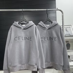 Celine 셀린느 스틸 스탬프 플리스 후디