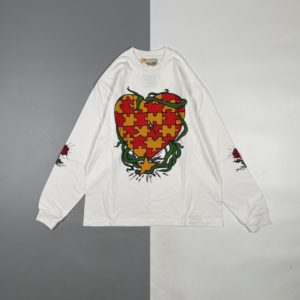 Gallery Detp 22Fw Love Puzzle Printing Long Sleeve