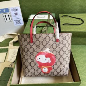 [GUCCI] 구찌 프린팅 쇼퍼백 410812