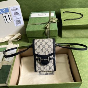 [GUCCI] 구찌 625615 0YK0G 2528 브라운 1955 홀스빗 미니백