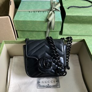 [GUCCI] 구찌 GG 마몽 마틀라세 벨트백 739599