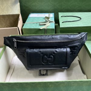 [GUCCI] 구찌 GG 엠보싱 힙색 벨트백 645093