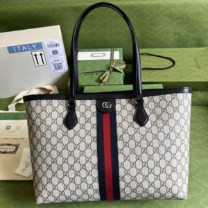 [GUCCI] 구찌 오피디아 미디엄 GG 토트백 631685