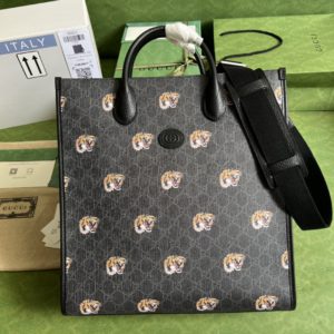 [GUCCI] 구찌 인터로킹 G 미디엄 토트백 674155