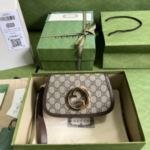 [GUCCI] 구찌 GG 블론디 클러치백 미니 698630