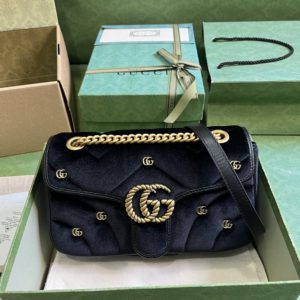 [GUCCI] 구찌 GG 마몽 스몰/미니 마틀라세 숄더백 443497/446744