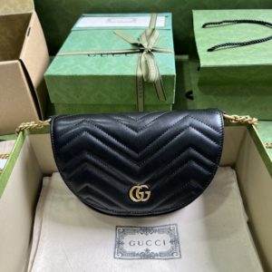 [GUCCI] 구찌 GG 마몽 마틀라세 체인 미니백 746431