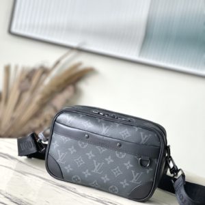 [LOUIS VUITTON] 루이비통 알파 메신저 모노그램 이클립스 M46955