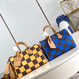 [LOUIS VUITTON] 루이비통 스피디 25 반둘리에 다미에 팝 N40584