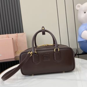 Miu Miu Arcadie Bag 미우 미우 아르카디 소가죽 탑핸들백 27cm